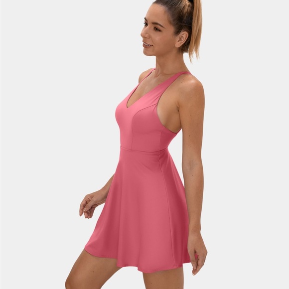 HALARA - NWT 2-Piece Dress w/ Crisscross Back & Made w/ Cloudful™ Fabric - Picture 3 of 13